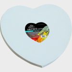 Heart Shaped Stretched Canvas