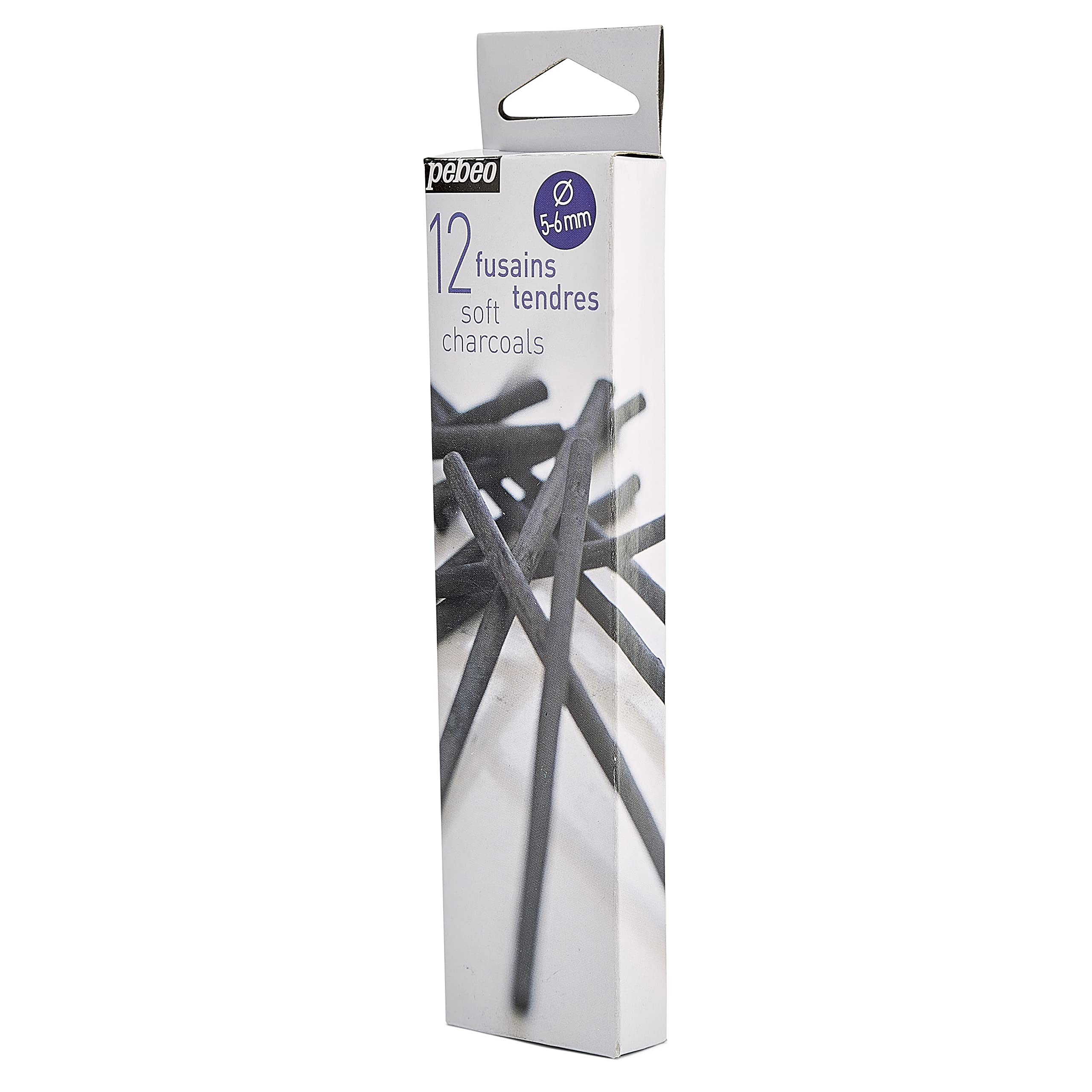 Version 1.0.0 Pébéo Soft Charcoal Sticks - Image 1